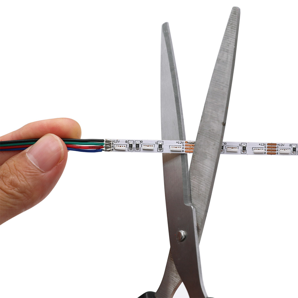 5mm Ultra Narrow Side Emitting RGB LED Strip Lights Multi-Color - DC12V 450LEDs 16.4ft 5mm Ultra Narrow Side Emitting RGB LED Strip Lights Multi-Color - DC12V 450LEDs 16.4ft